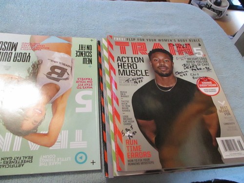 TRAIN Magazines Men & Women Body Fitness Health 2018 Vol 5 - Lot of 5 Flip Books - Picture 3 of 8