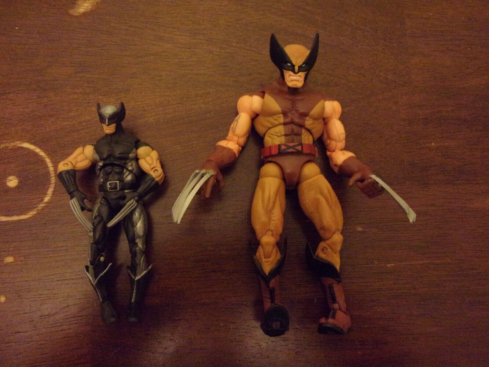 Wolverine loose 2 action figures 3.75 and 6 inch Marvel lot toys