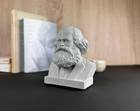 KARL MARX Premium Heavy Concrete Bust | German Philosopher