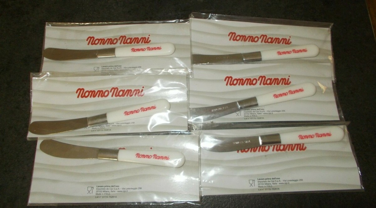 Spatola in fibra di bambù Coltello Spalmino NonnoNanni Nonno Nanni formaggio | UK