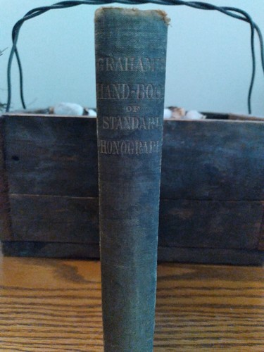Phonography Graham's Standard Andrew J. Graham 1858 1ST EDITION Illustrated - Picture 3 of 10