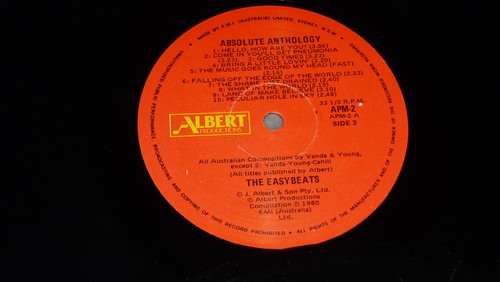 The Easybeats - Absolute Anthology 1965 To 1969 - Albert Prod APM1/2 -nmint - Picture 11 of 11