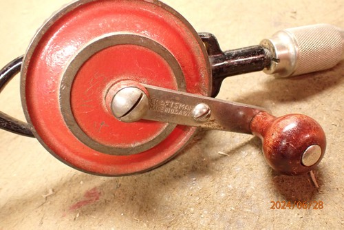 VINTAGE CRAFTSMAN WOODWORKING DRILL - Picture 3 of 11