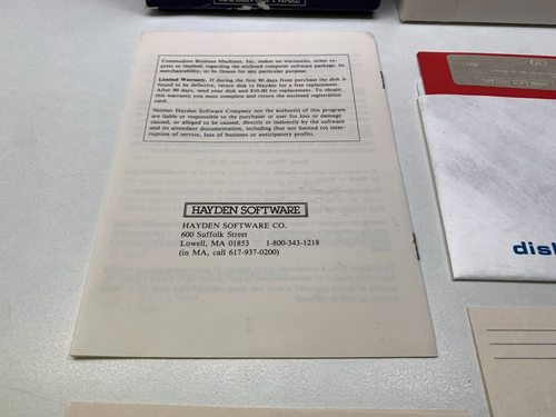 GO FOUR THOUSAND YEARS CHALLENGE COMMODORE 64 C64 - GIOCO USATO 1983 HAYDEN SOFT - Picture 10 of 12