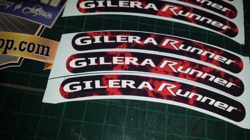 Gilera Runner Rim tape Wheel stickers EXCLUSIVE 50, 125. 172, 180 183 sp vx st B - Picture 1 of 11