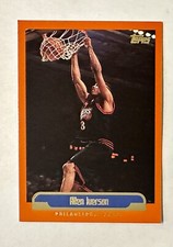 1999-00 Topps #66 Allen Iverson - Philadelphia 76ers