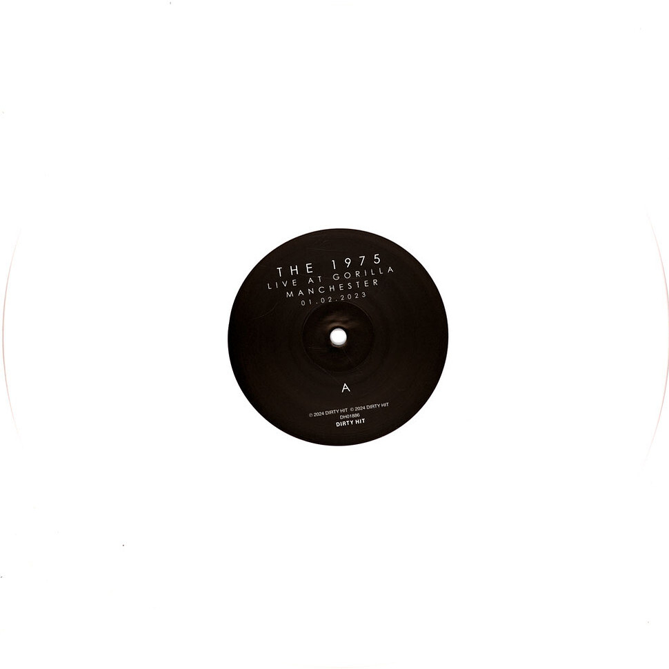 限定The 1975レコードストアデイ2024Live From Gorilla The 1975 - Live at Gorilla Record Store Day 2024 2x LP Vinyl