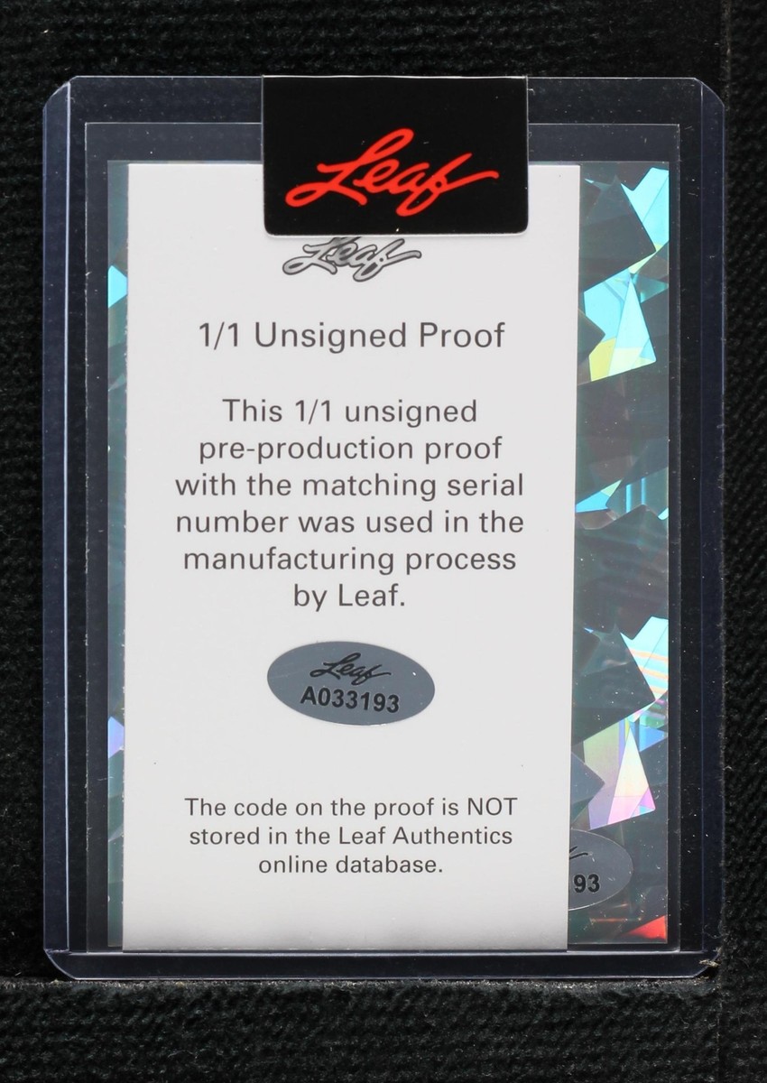 2022 Leaf Pro Set Draft Kyle McCord #PSB-KM1