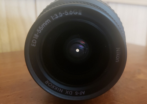 AF-S DX Zoom-Nikkor 18-55mm f/3.5-5.6G ED II Lens Nikon Excellent New Open Box - Foto 9 di 10