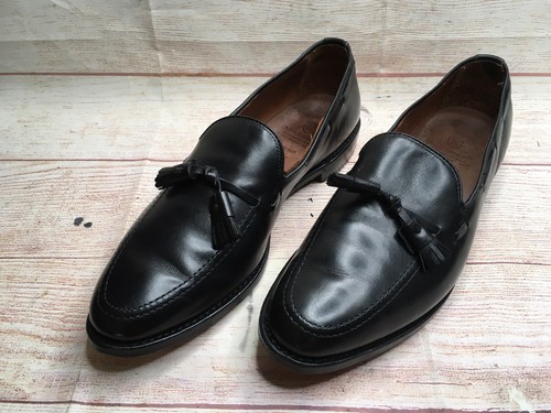 Allen Edmonds Herren GRAYSON Schwarz Halbschuhe Gr. 10,5 E - Bild 1 von 8