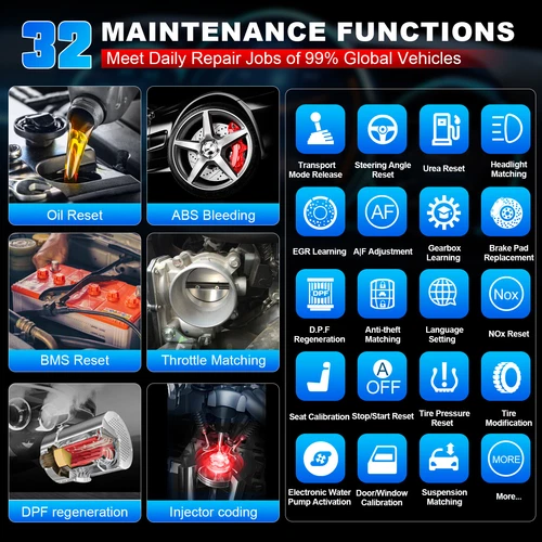 LAUNCH CRP909E CRP919E CRP919E Lite Profi KFZ OBD2 Diagnosegerät ALL SYSTEM - Bild 29 von 35