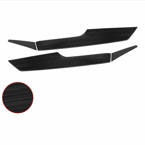 For Nissan Altima 2019-2021 Black Titanium Front Bumper Lip Cover Trim Molding - Picture 4 of 5