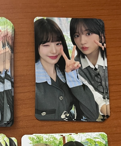 WONYOUNG YUJIN IVE offizielle Fotokarte "IVE MAGAZIN" FAN Treffen Kpop Trading