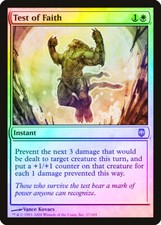 Test of Faith FOIL Darksteel PLD White Uncommon MAGIC GATHERING CARD ABUGames