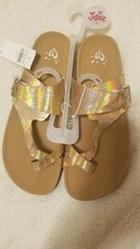 Justice sandals size 8 nwt