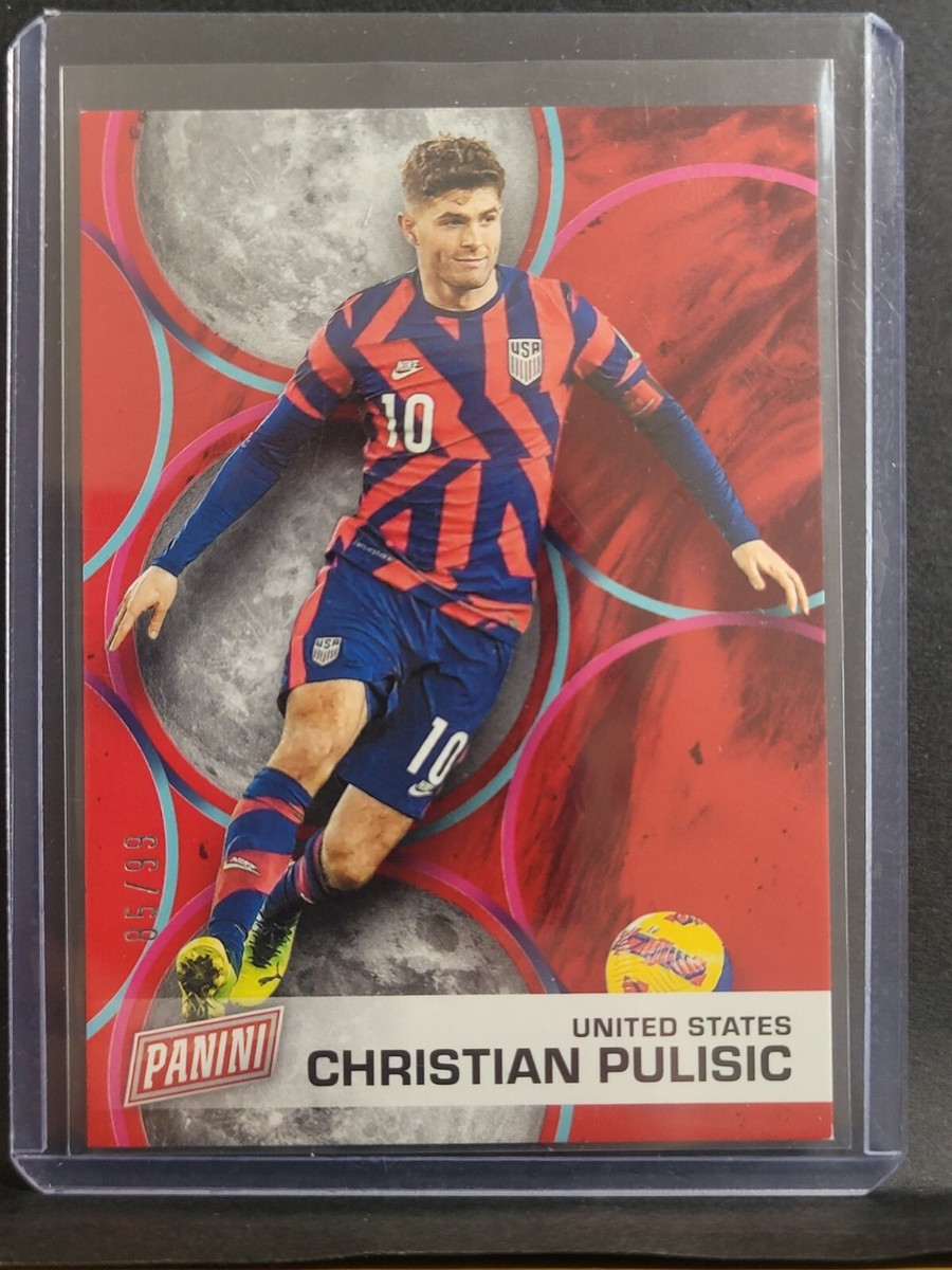 2022 PANINI FATHER'S DAY CHRISTIAN PULISIC RED LOW #85 /99