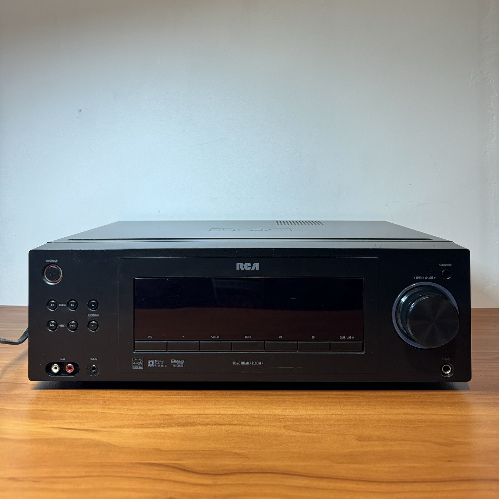 RCA RT2870R 5.1 Surround Sound Home Theater Receiver No Remote. TESTED