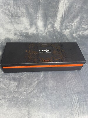 Croc TurboIon Masters Infrared Flat Iron Titanium Hair Straightener 1.5'' Pro