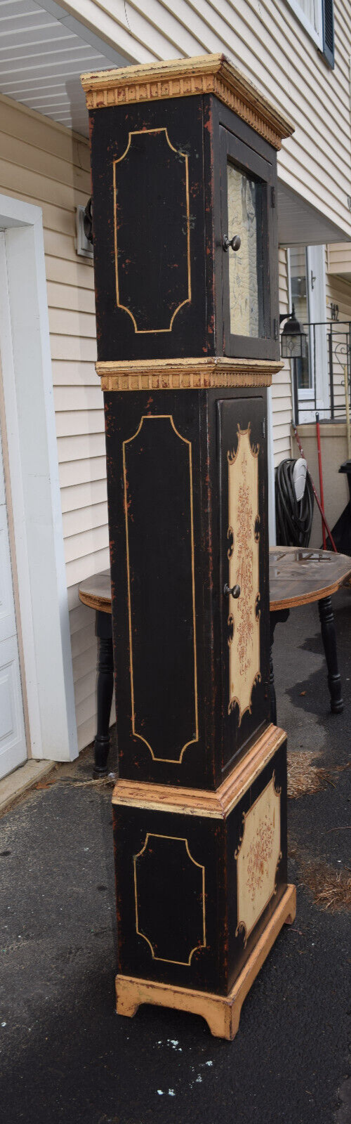 Rare Eddy West Furniture Wooden Grandfather Clock French Countryside Farmhouse eBay