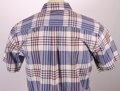 Patagonia Medium Kurzarm Fezzman S/S Hemd - blau burgund bunt kariert - Bild 7 von 11