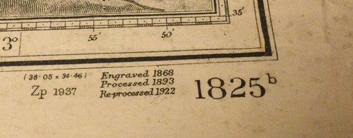 VINTAGE ADMIRALTY CHART. No.1825b, IRISH CHANNEL, SHEET II. 1920 Edition. - Picture 9 of 9