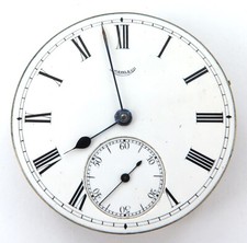 c1900 Hawley Ltd, London Mens Pocket Watch Dial  Movement.