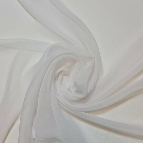 Chiffon Sheer Crepe Material Wedding Decor Drape Summer Dress Fabric 44" Meter - Picture 15 of 79