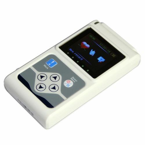 24 Hours Dynamic ECG Holter EKG Monitor 12 Channel Recorder PC Software TLC5000 - Picture 8 of 17