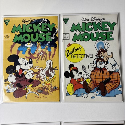 Walt Disney’s Mickey Mouse/Adventures +UK #14 Lot of 18 Comics 1988 FInal Issues - Picture 5 of 13