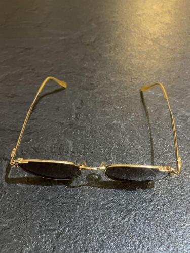 Jean Paul Gaultier Vintage Sunglasses 56-3171 Gold Brown Oval Frame Rare Collect - Picture 5 of 10