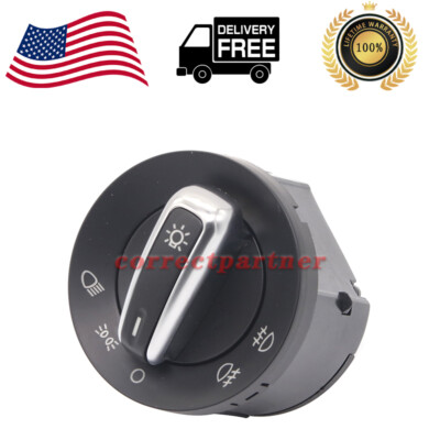 5ND941431A Euro Headlight Switch Light FOR VW Passat CC B6 Jetta Golf MK5 MK6 US