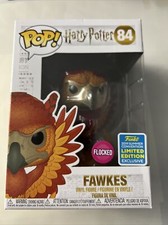Funko Pop! Harry Potter - #84 FAWKES - 2019 Summer Convention Exclusive Flocked