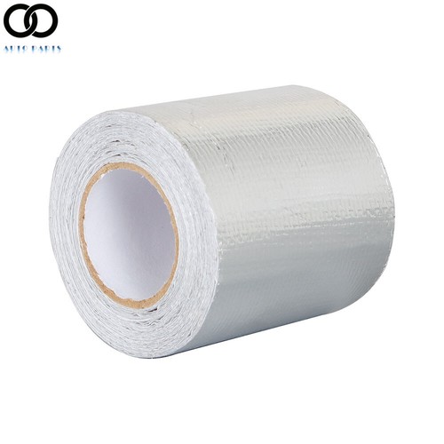 2" x 25' High Heat Resistant Tape Insulation Reflective Heat Barrier Tape 1Roll - Picture 2 of 7