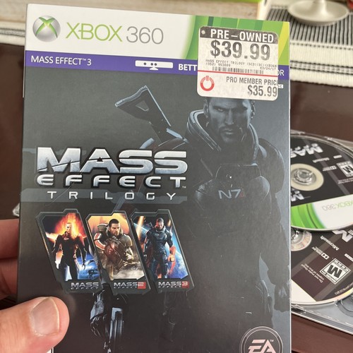 Mass Effect Trilogy (Microsoft Xbox 360, 2012) 5 Discs TESTED - Picture 2 of 10