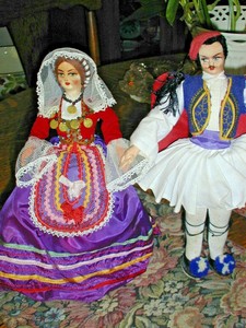 vintage handmade dolls
