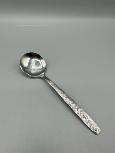 Vintage United Airlines Soup Spoon 6" Scaled Handle ABCO SP 570 Tulip Logo - Picture 1 of 7
