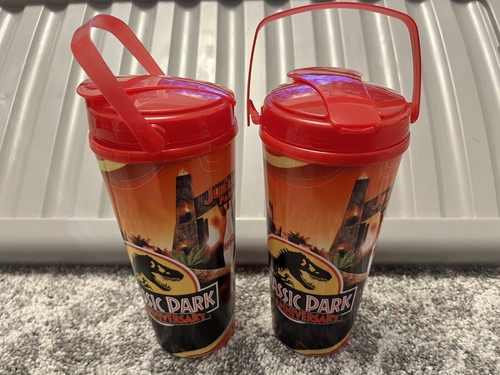 2 X 2023 Universal Studios Jurassic Park 30th Anniversary Freestyle Cup - Picture 2 of 2