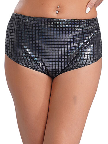 Womens Underwear Pole Dance Briefs Jazz Music Shorts Stretchy Hot Pants Rave - Picture 9 of 106
