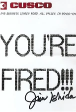 Jim Ishida autographed/signed Back to The Future II Movie Actor 4x6 COA LOOK!!