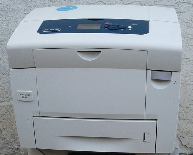 Xerox ColorQube 8880DN Color Solid Ink Printer Only 23K Prints Total