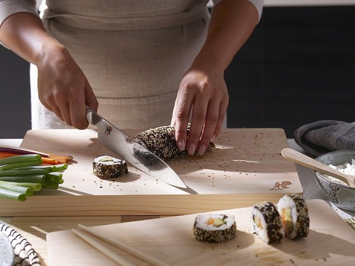 MIYABI 34535-400 "Hinoki Cutting Board 45 x 27 cm" Cutting Chopping Board Japan - Picture 3 of 3