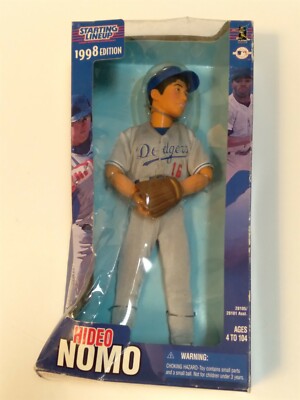 野茂英雄フィギア　Starting Lineup Hideo Nomo 1998 1998 Starting Lineup Hideo Nomo Baseball Figure Los Angeles