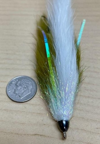 (2) DOLLY LLAMA FLIES. PICK COLOR. ARTICULATED STREAMERS. ALASKA, TROUT, BASS. - Picture 17 of 26