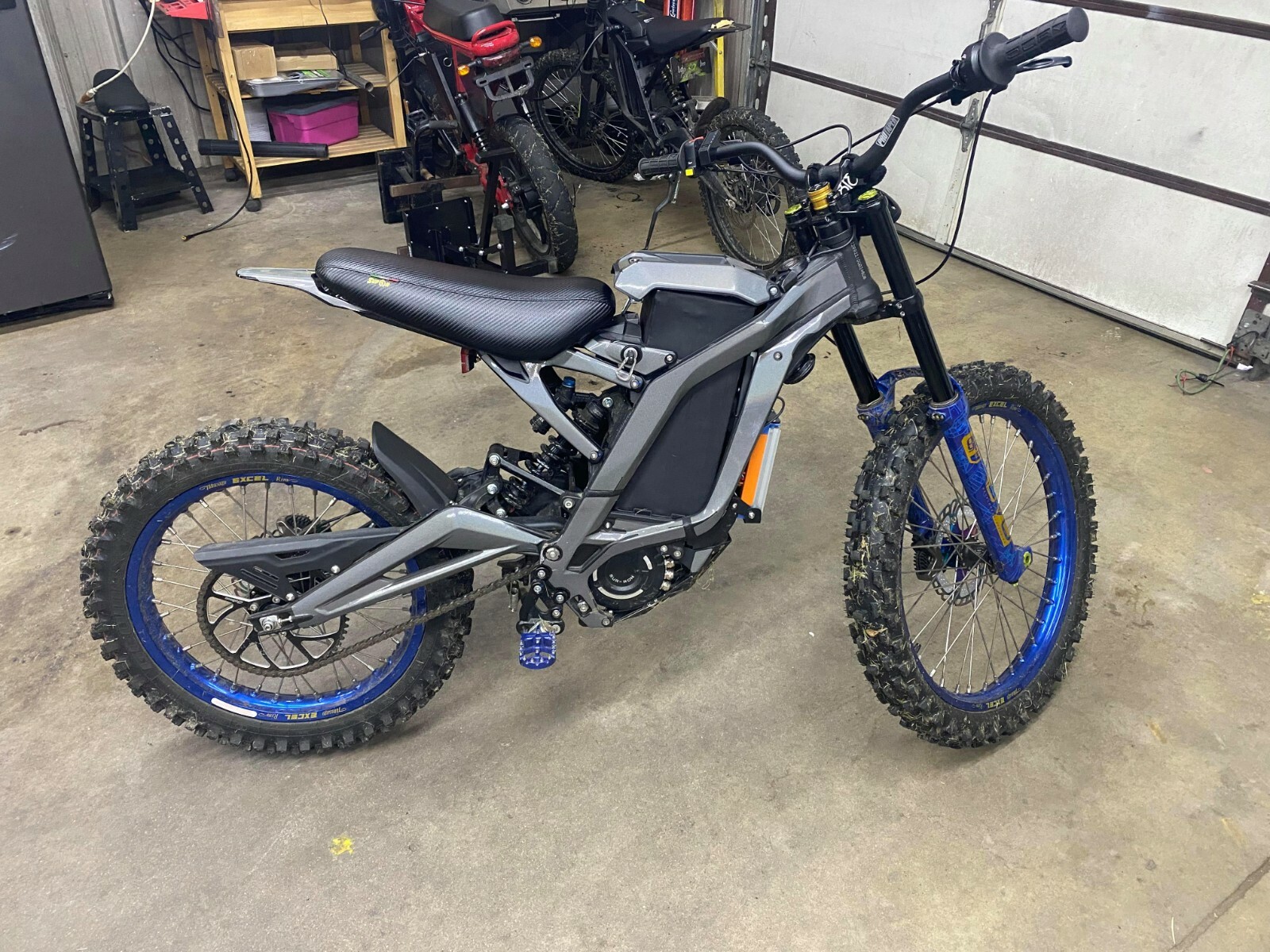 Electric Bicycle for Sale: Sur Ron 72v Highly Upgraded Electric Bike - SurRon Dirt Bike in Fullerton, California
