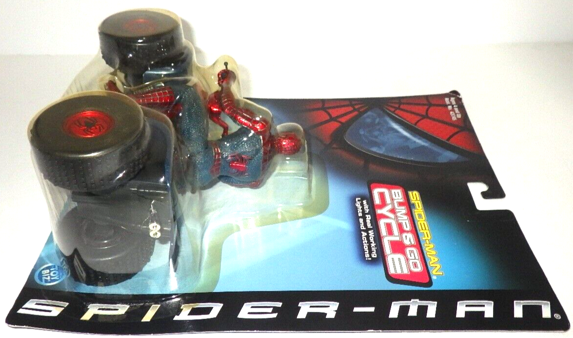 A）希少・未開封 未使用品 スパイダーマン2バンプ＆GOジェット