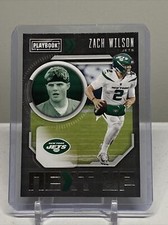 2021 Panini PLAYBOOK NEXT UP Insert Zach WILSON Football Card #NXT-ZWI JETS