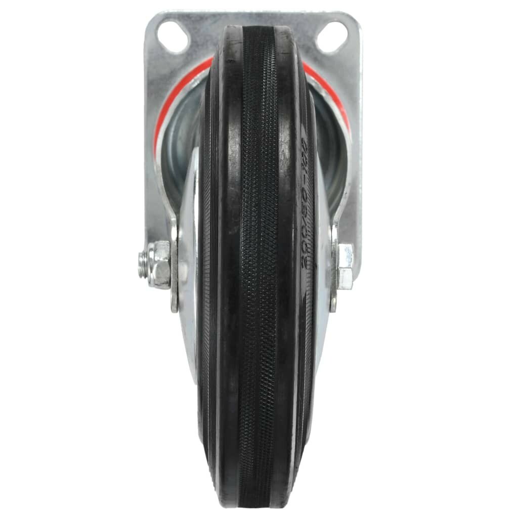 vidaXL Ruedas giratorias 4 unidades 200 mm s l1600 - vidaXL Ruedas giratorias 4 unidades 200 mm