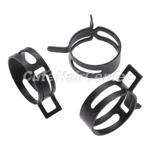 Metal Spring Hose Clips 40mm Self Clamping Sealing Radiator Heater Replacements - Picture 7 of 8