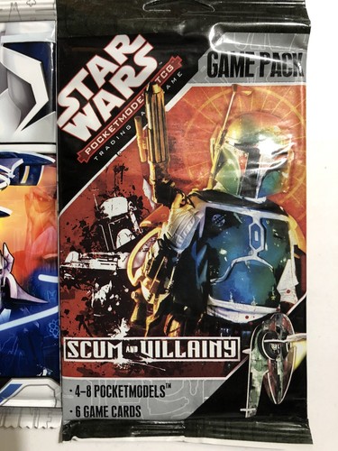 Star Wars 3 DIFF 2007 Pocketmodel TCG Sealed Packs WizKidz New Pocket Model Pack - 第 5/9 張圖片