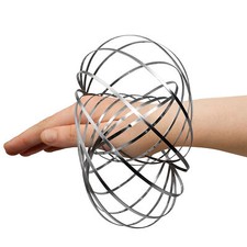 Digital Energy Kinetic Educational Spring Flow Ring Toy- Interactive 3D Shaped